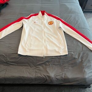 Nike Manchester United/White and Red Track Jacket